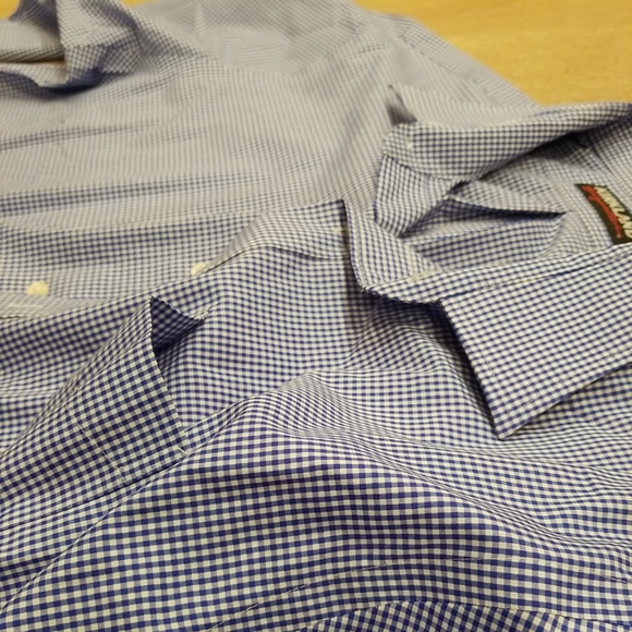 Kirkland 18- 36 Blue Button Down Shirt - Picture 2 of 5